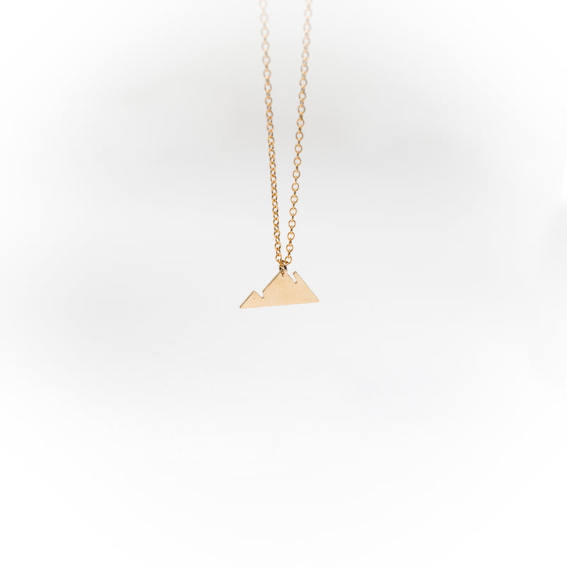 Solid Mountain Necklace