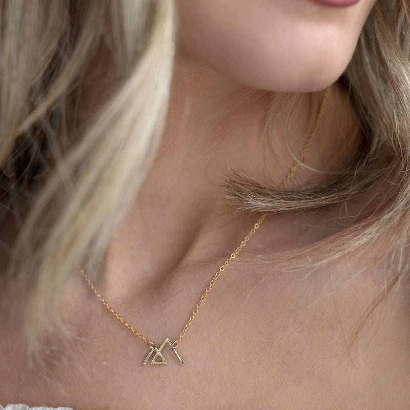 Mountain Angle Necklace