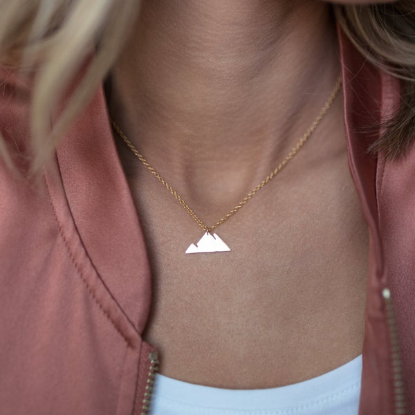 Solid Mountain Necklace