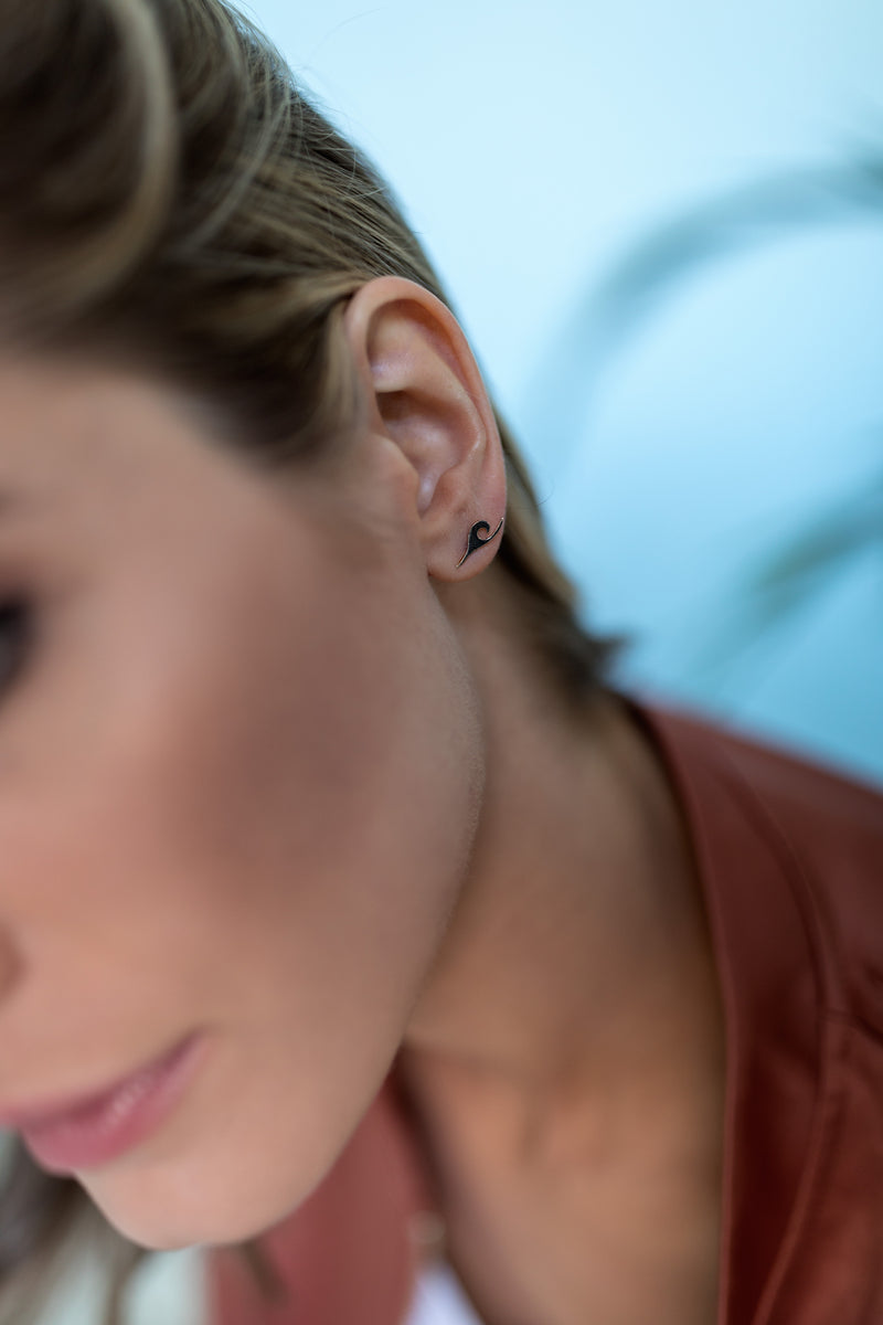 Ocean Wave Earrings