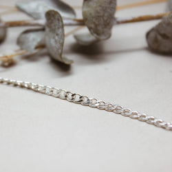 Large curb chain bracelet