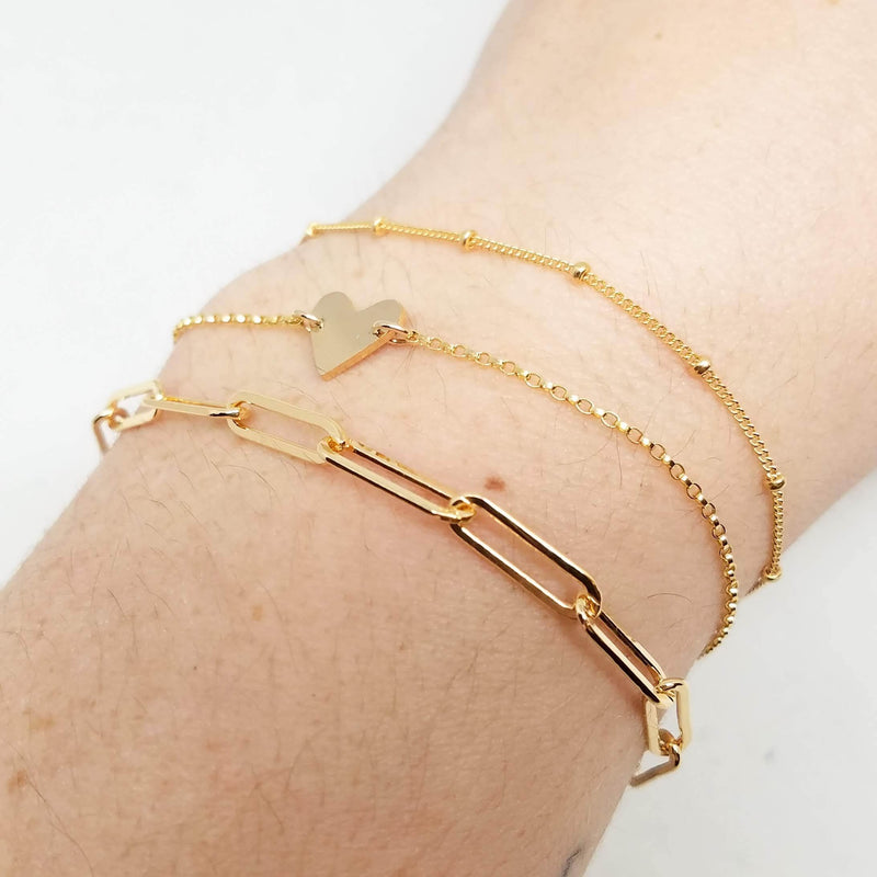 paperclip bracelet
