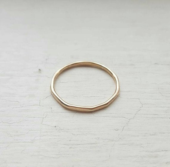 Dainty Stacking Ring - 14k Gold Fill