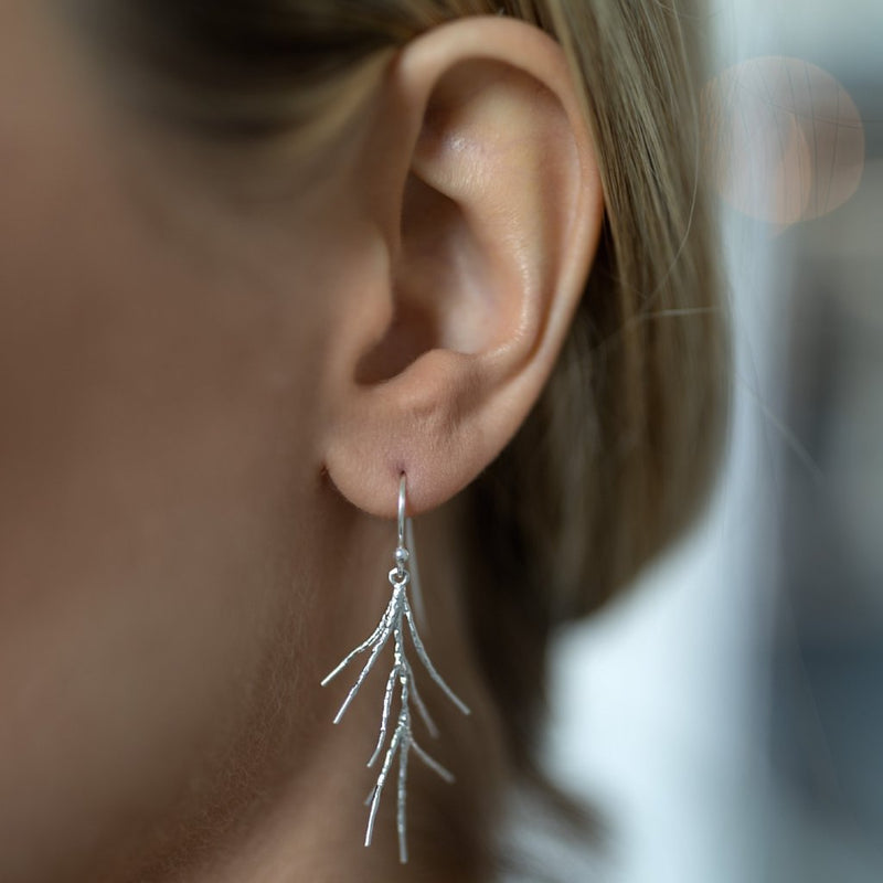 money tree earrings Pine tree Earrings – Ruth Ryan